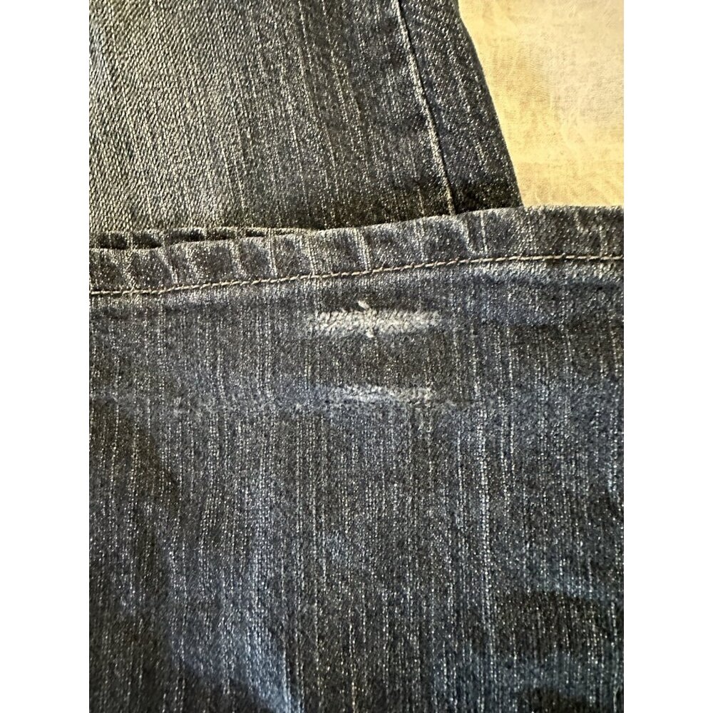 Wrangler Men's Size 40x30 Jeans Relaxed Straight Dark Wash Western Workwear Pant - Picture 4 of 13